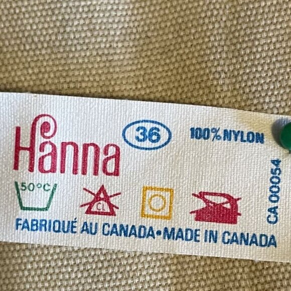 70s Vintage Hanna Womens Gray Nylon Slip Dress with Lace Size 36 Made In Canada - Picture 5 of 5